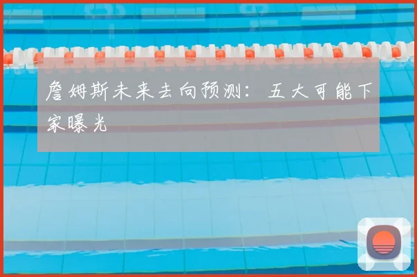 詹姆斯未来去向预测:五大可能下家曝光